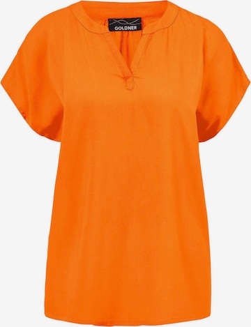 Chemisier Goldner en orange : devant