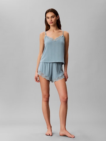 Calvin Klein Schlafshirt in Blau