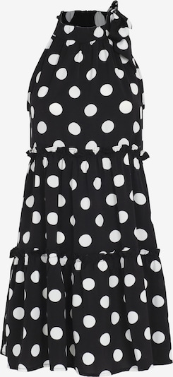 Influencer Vestido de verano 'Polka' en negro / blanco, Vista del producto