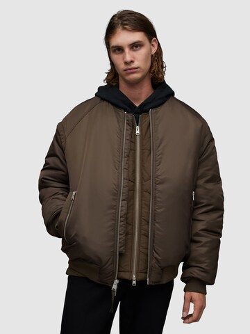 AllSaints Between-season jacket 'AKIO' in Green: front