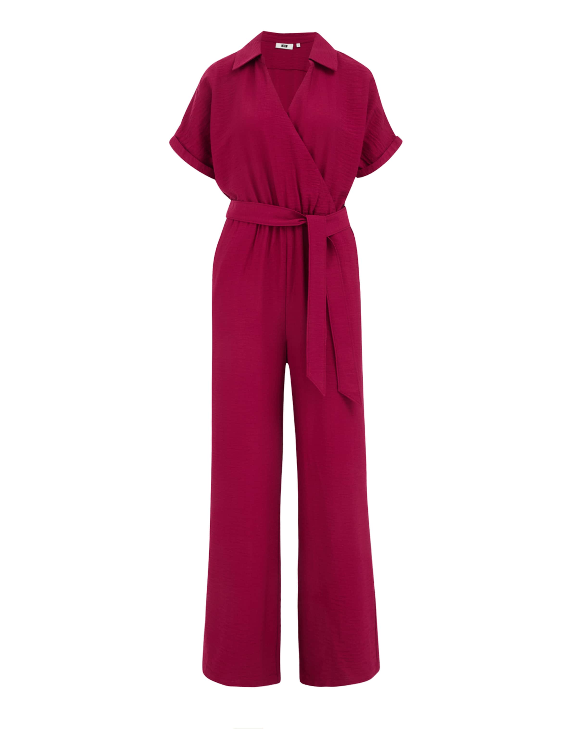 Salopeta WE Fashion pe roșu / roşu închis, Vizualizare produs