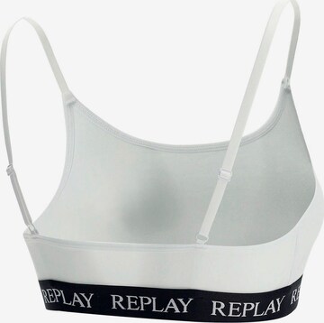 REPLAY Bustier BH in Weiß