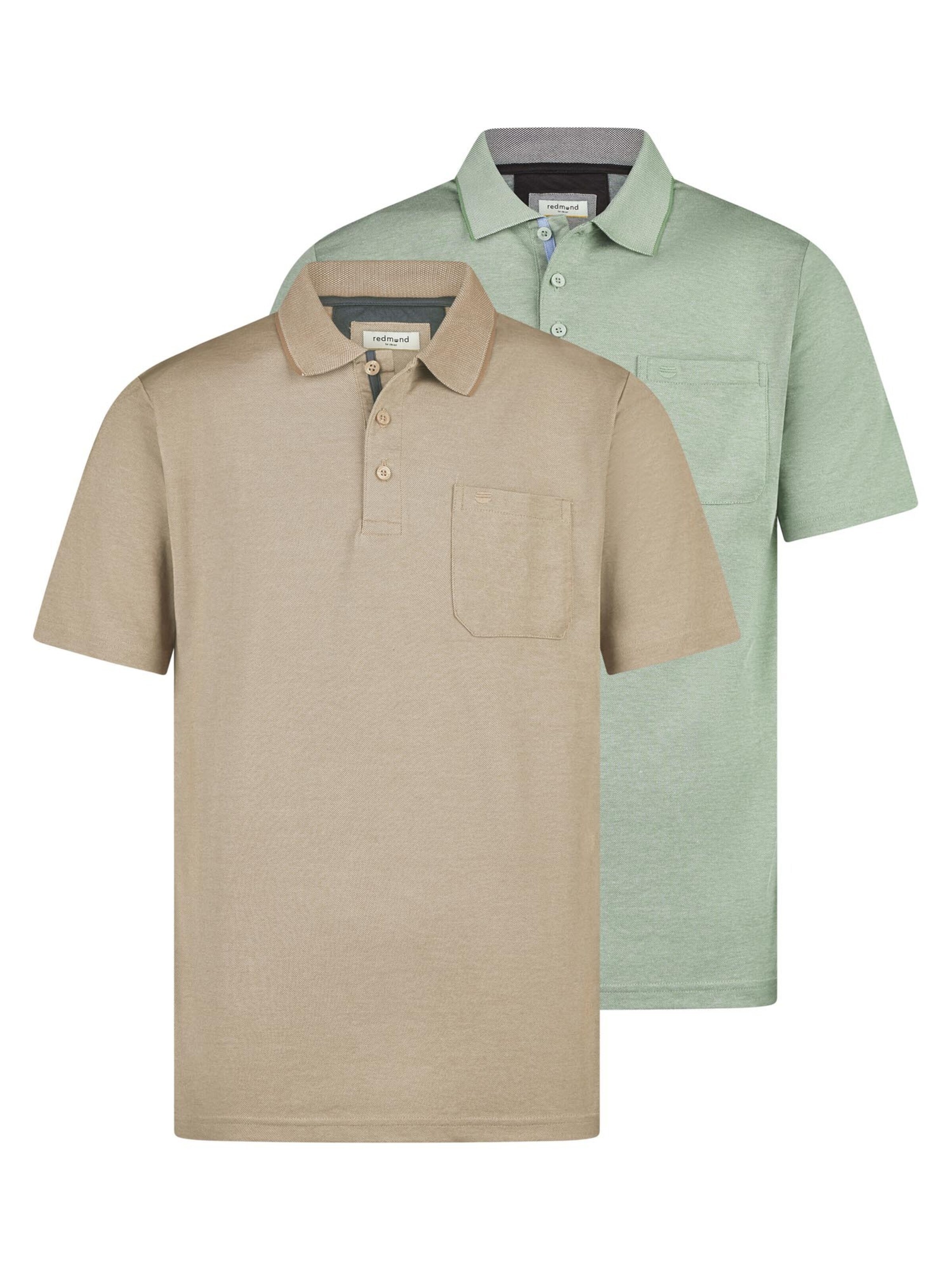 redmond Shirt 'Basic' in Beige: front