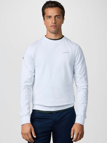 Hackett London Sweatshirt 'Essential' in Weiß: Vorderseite