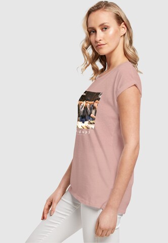 T-shirt 'Friends - Three Wise Guys' ABSOLUTE CULT en rose