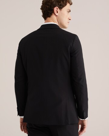 WE Fashion Slim fit Σακάκι για το γραφείο σε μαύρο