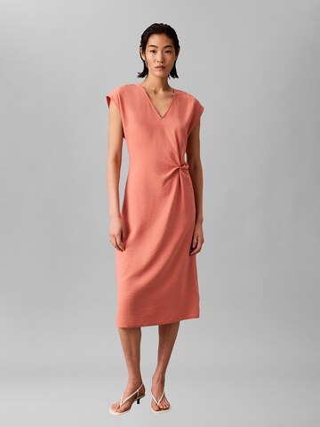 Calvin Klein Kleid in Orange
