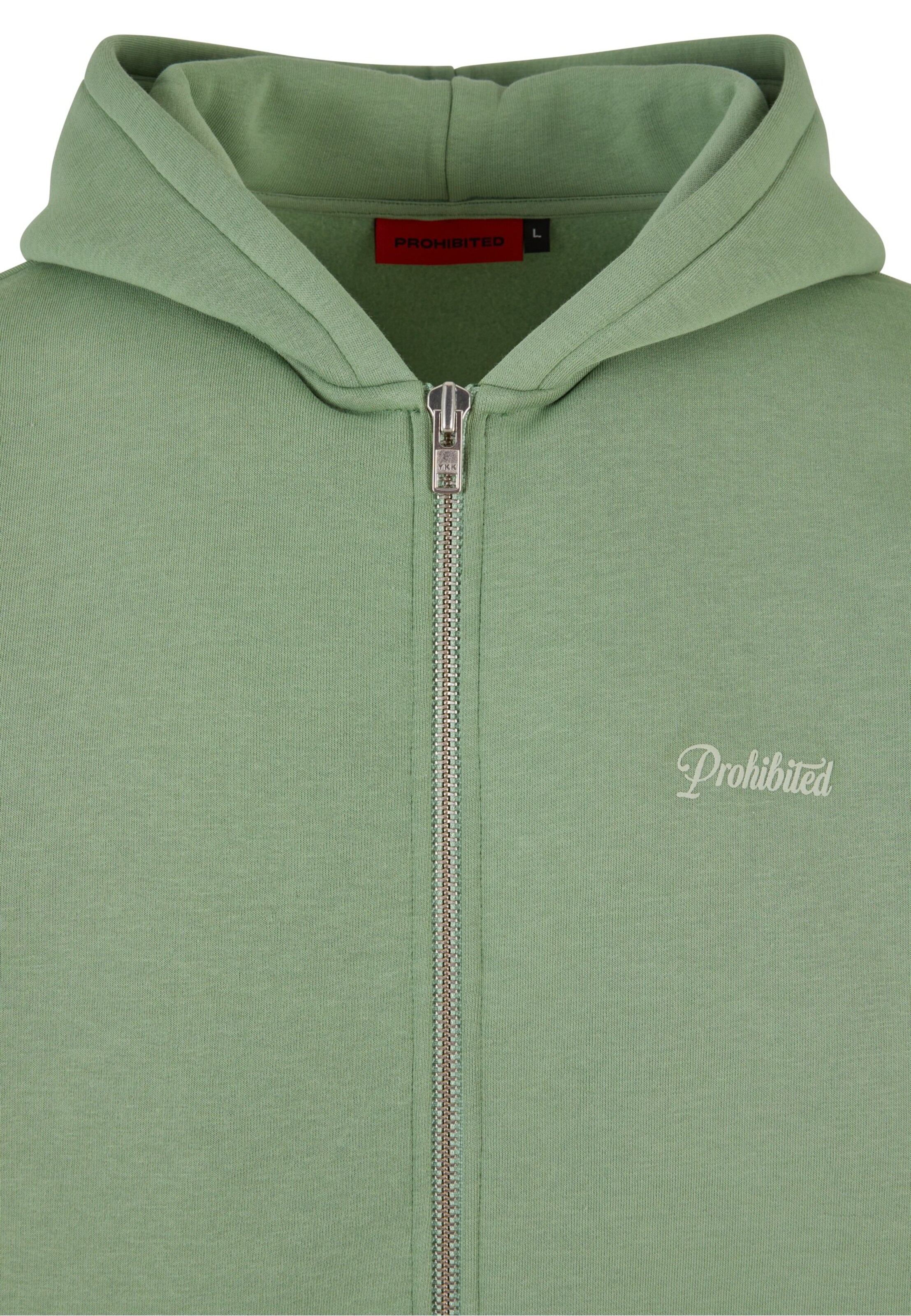 Giacca di felpa '10119' di Prohibited in verde