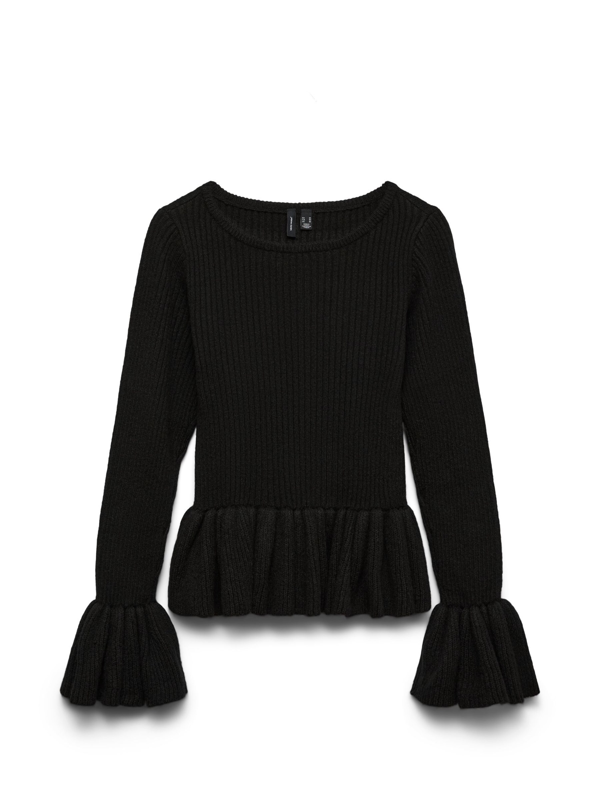 VERO MODA Pullover 'VMGeorgia' in Schwarz: Vorderseite