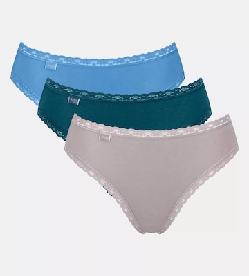 SLOGGI - Cueca '24/7' em azul: frente