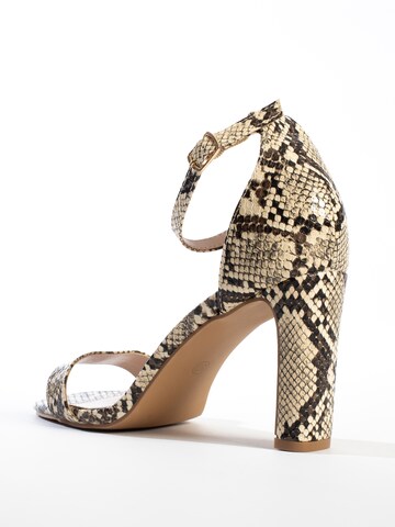 Sandalo 'Carmen' di Celena in beige