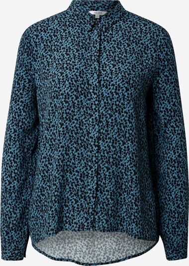 mbym Bluse 'Klara' i himmelblå / sort, Produktvisning