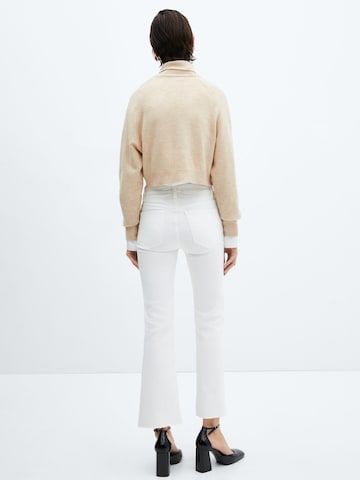 Regular Jean 'SIENNA' MANGO en blanc