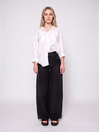 wild pony Spodnie 'BLACK FLOWY TROUSERS' w rozmiarze 34 w kolorze czarnym, Podgląd produktu