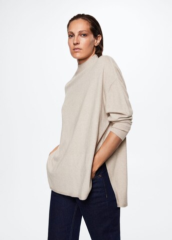 MANGO Pullover 'vieira' in Grau: predná strana