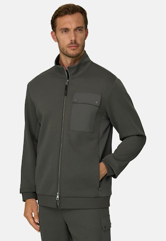 Veste de survêtement Boggi Milano en vert : devant