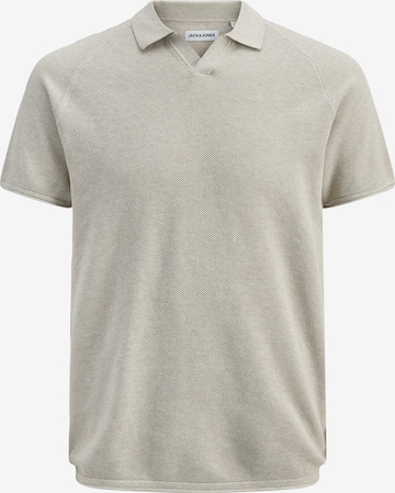 Pull-over 'JJHill' JACK & JONES en beige : devant