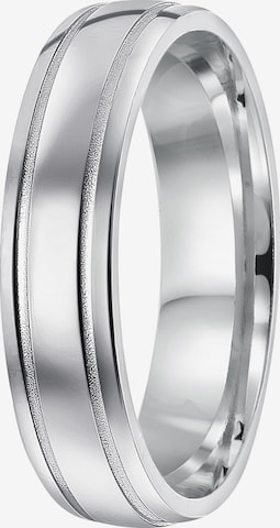 Lucardi Ring in Zilver: voorkant
