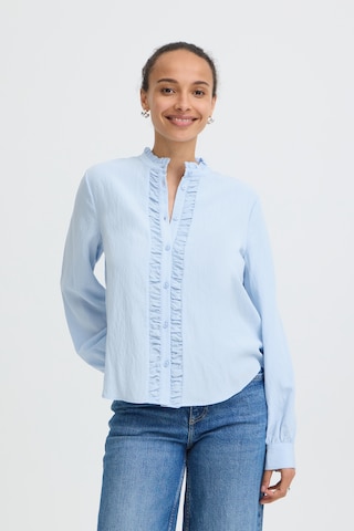b.young - Blusa 'FLAVIE' en azul: frente