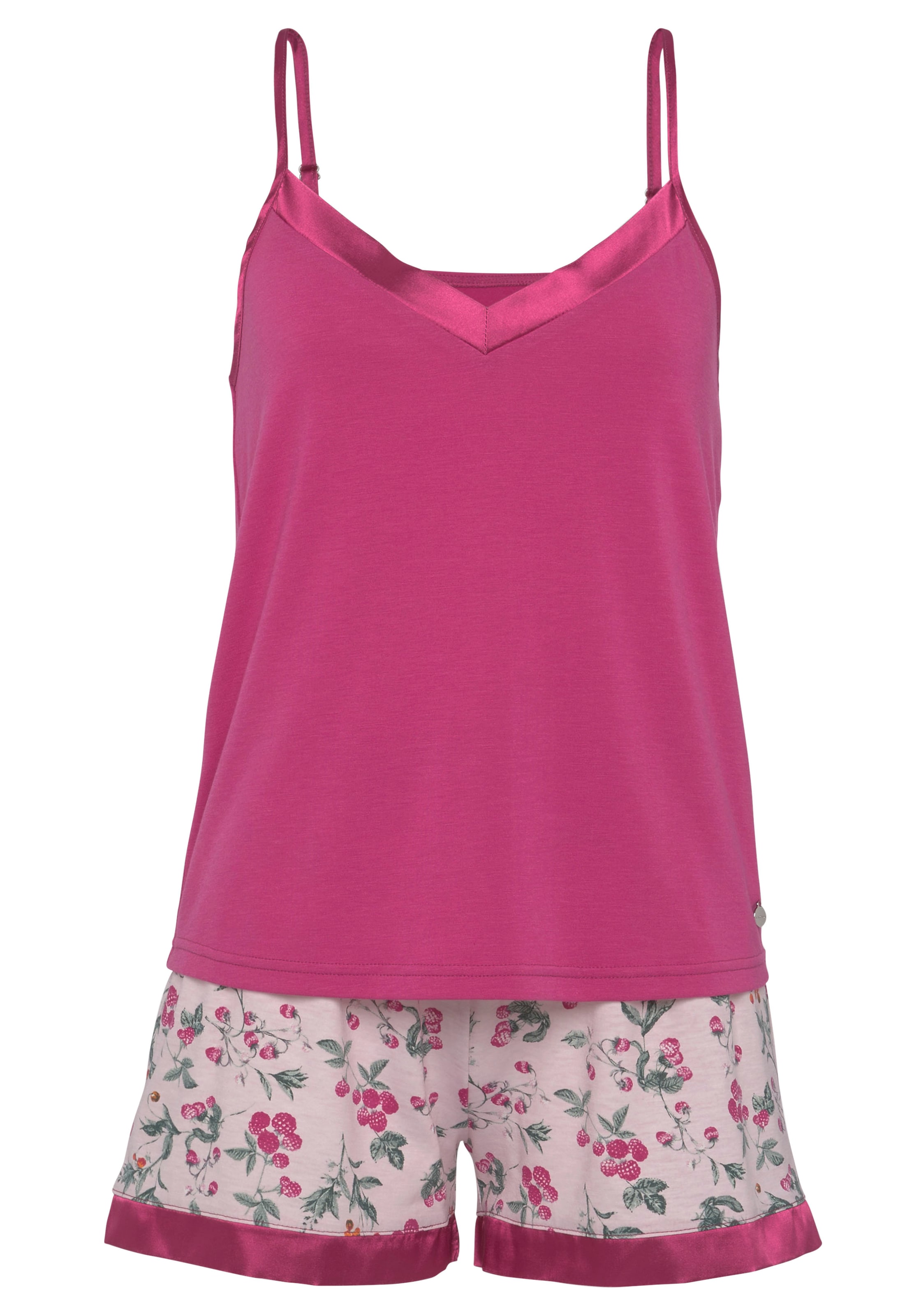 LASCANA Pyjamas i pink: forside