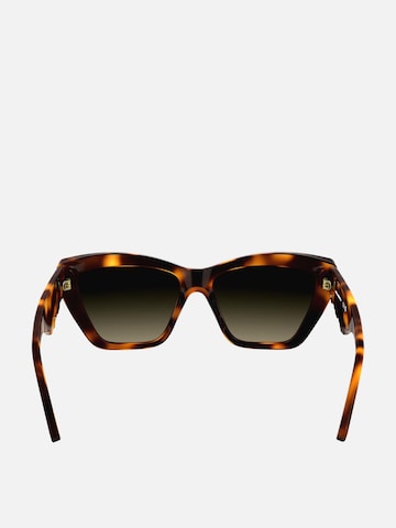Lunettes de soleil Karl Lagerfeld en marron