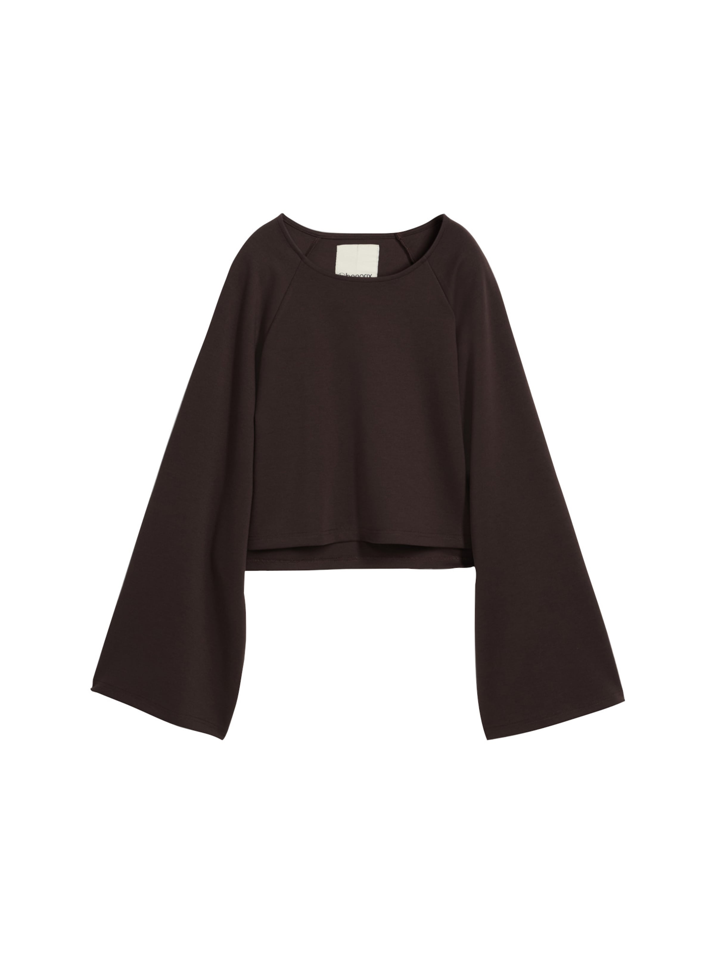 Maglietta di bonprix in marrone: frontale