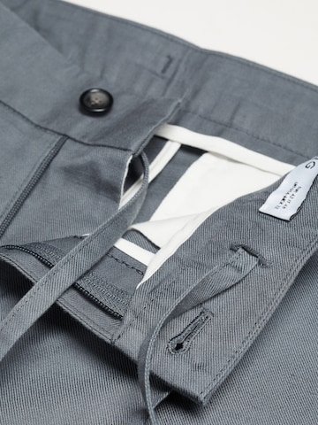 MANGO MAN Regular Pleated Pants 'Sorbet' in Grey