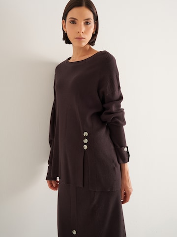 Camomilla Italia Sweater 'MARA' in Brown