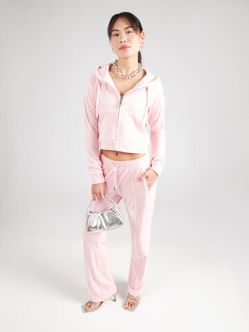 Juicy Couture Кофта на молнии 'Madison' в Ярко-розовый