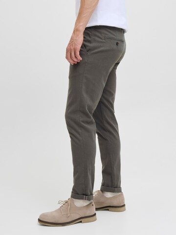 JACK & JONES Slimfit Hose 'JJMarco' in Grau