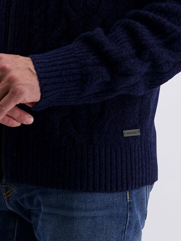 PIERRE CARDIN Knit cardigan in Blue