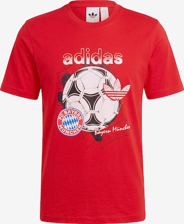 raudona ADIDAS PERFORMANCE Sportiniai marškinėliai 'FCB OG2': priekis