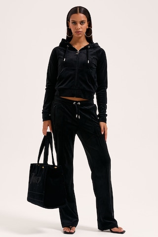 Juicy Couture Sweatjacke 'Madison' in Schwarz