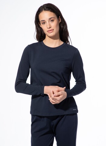 Sanetta Schlafshirt in Blau: Vorderseite