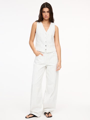 Gilet da completo di Pull&Bear in bianco