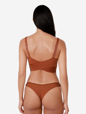 ETAM Bralette Bra in Brown
