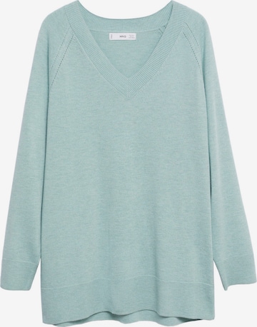 MANGO Sweater 'Nantes' in Blue: front