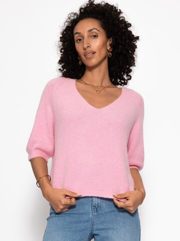 SASSYCLASSY Sweater in Pink: front