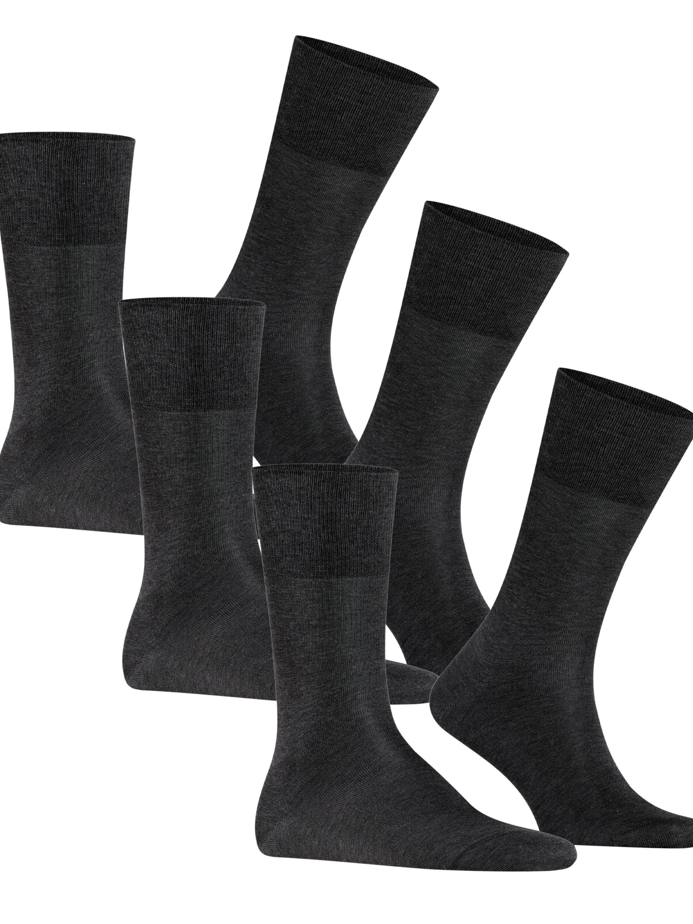 FALKE Socks 'Tiago 3-Pack' in Grey