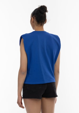 MYMO Sweatshirt in Blauw