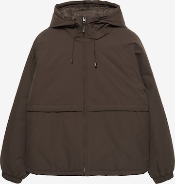 Pull&Bear Välikausitakki värissä ruskea: etupuoli