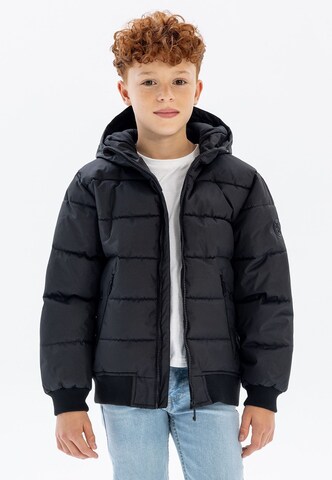 MINOTI Winterjacke in Schwarz: Vorderseite