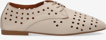 VENEZIA Schnürschuh 'Venezia' in Beige: Vorderseite