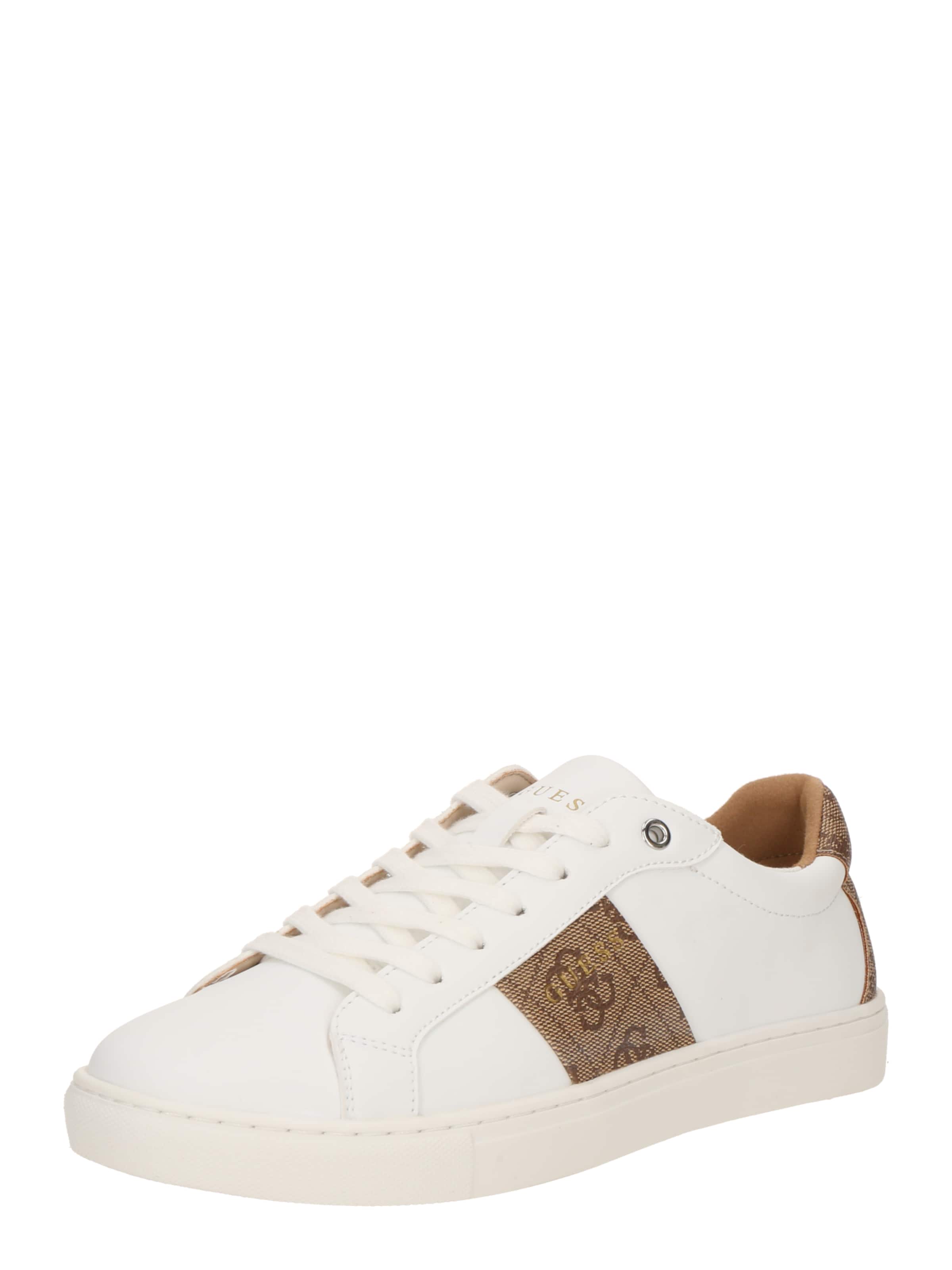 GUESS Platform trainers 'TODA CARRY OVER' in White: front