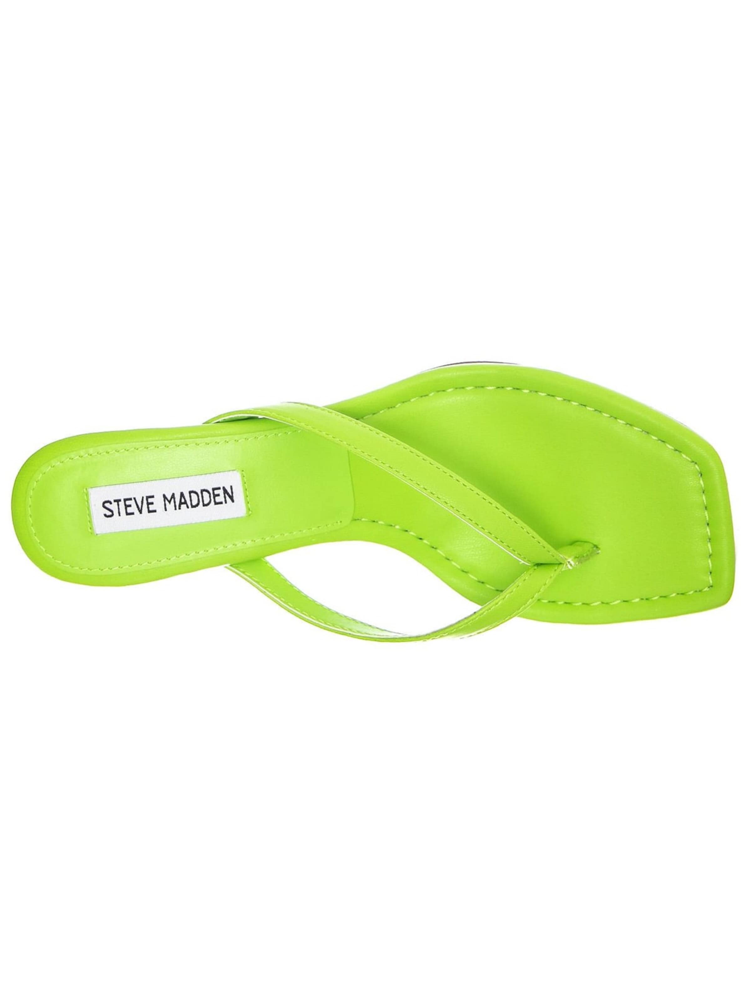 Infradito 'W' Azure Green Apple Sandals' di STEVE MADDEN in verde