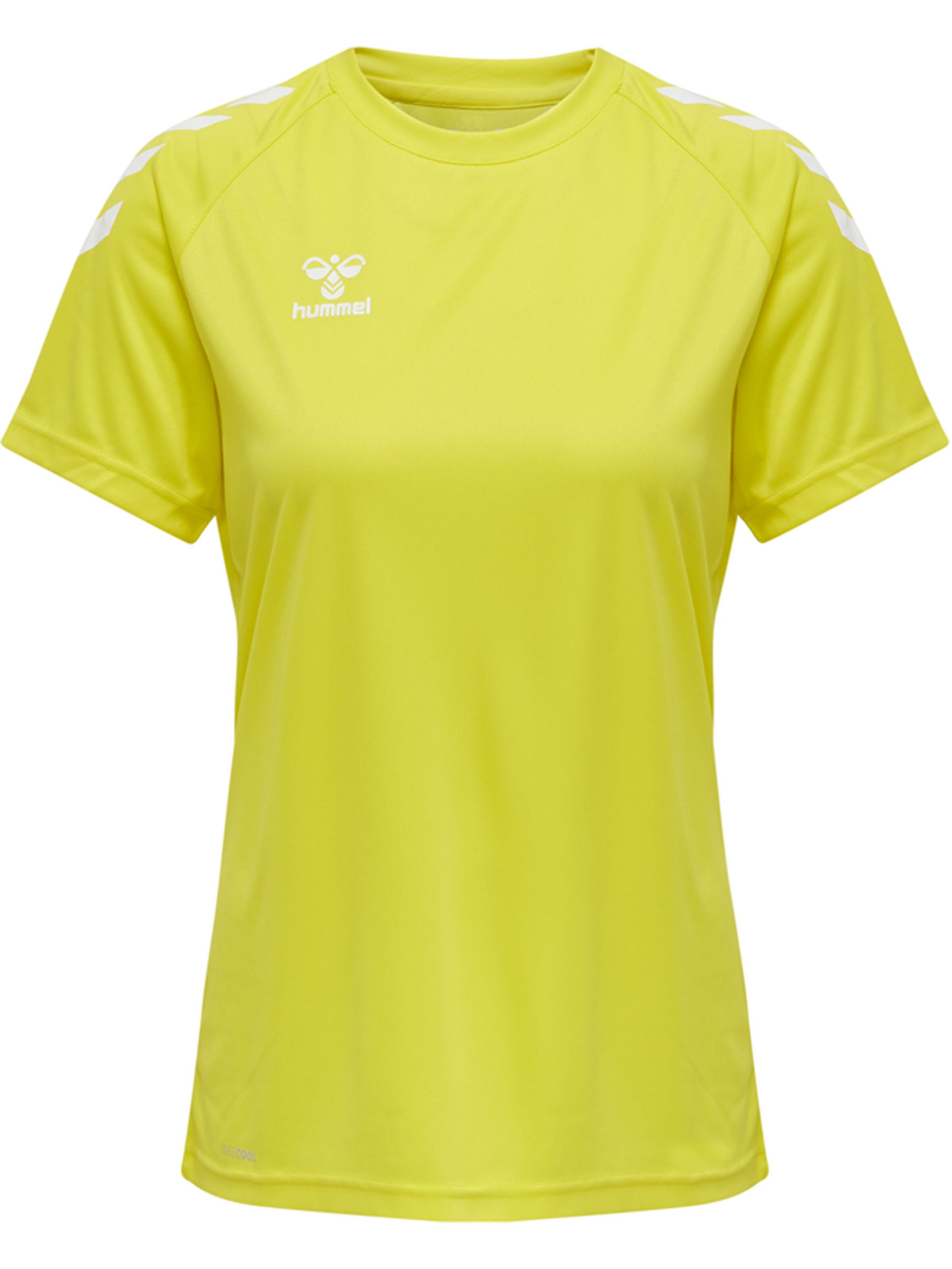 Hummel Performance shirt in Yellow: front