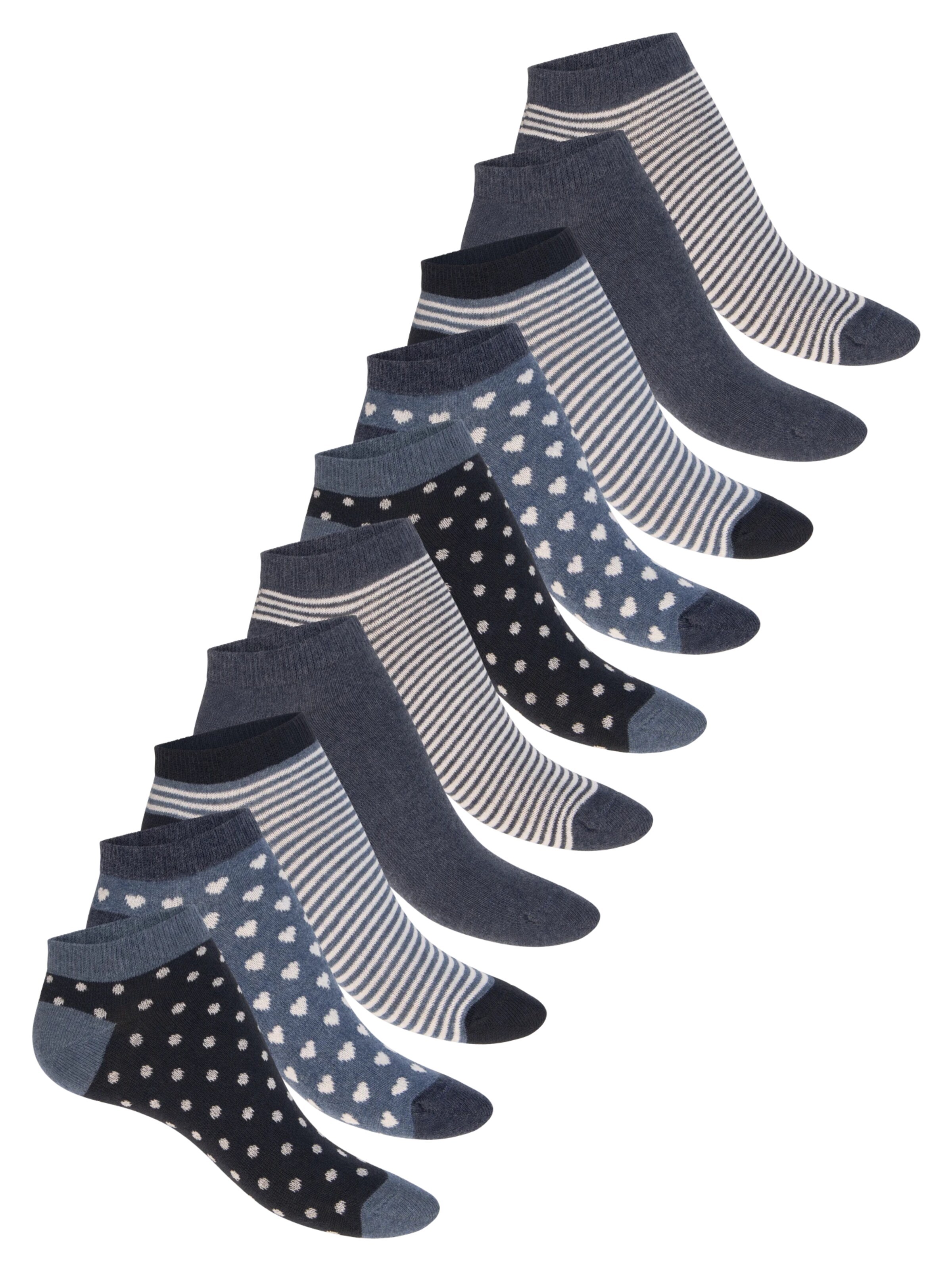 celodoro Ankle Socks 'cute socks' in Grey: front