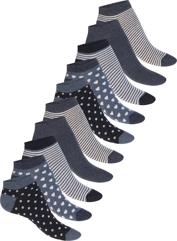 celodoro Füßlinge 'cute socks' in Grau: Vorderseite