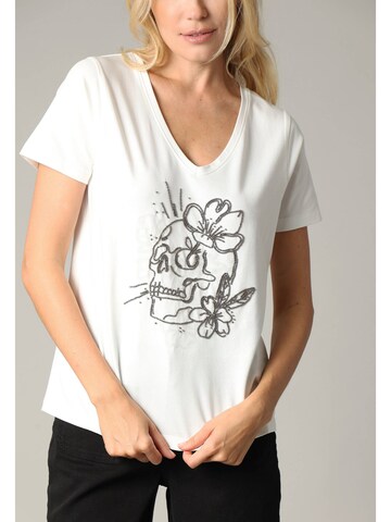 T-shirt 'SELLAH' Deeluxe en blanc