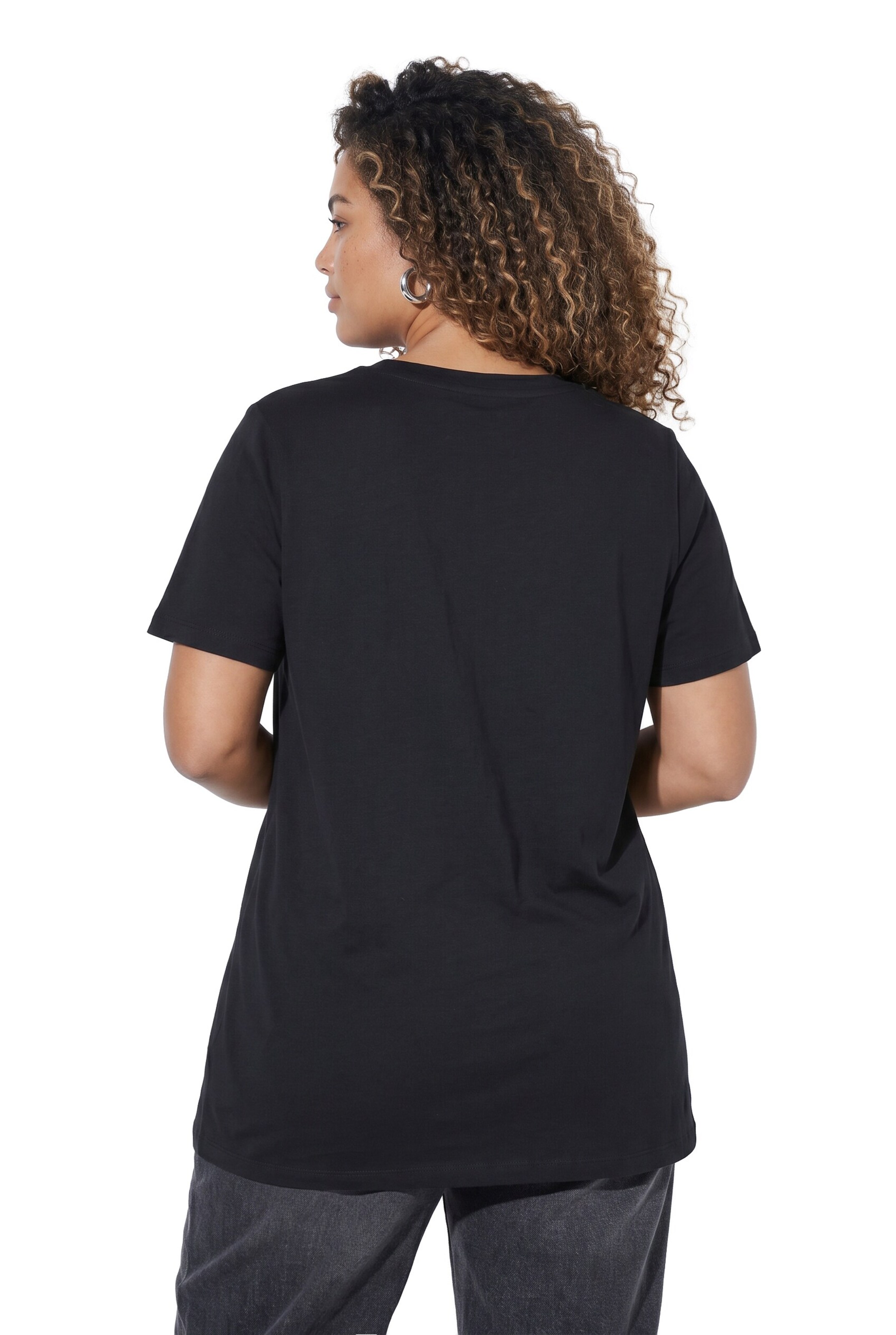 MIAMODA Shirt in Black